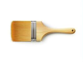 AI generated Paintbrush isolated white background. AI Generated photo