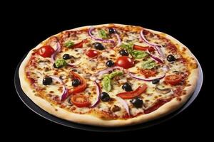 AI generated Best Pizza Ever. AI Generated photo