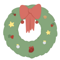 Cute Christmas wreath png