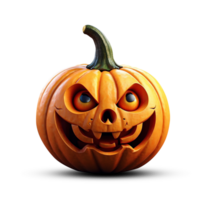 ai gegenereerd halloween schattig pompoen png