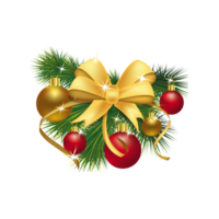 Navidad - Navidad decorativo pelotas en transparente antecedentes png