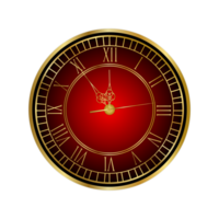 Christmas  - Winter Clock Christmas On Transparent Background png