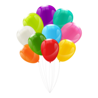 des ballons - coloré décoratif des ballons décoration des ballons png