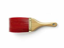 AI generated Paintbrush isolated white background. AI Generated photo