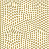 simple abstract brown color geometric small polka dot circle distort wavy pattern art work vector