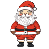cute Santa Claus character png