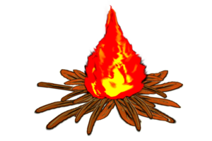 icono de fuego pozo png