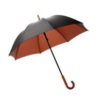 AI generated umbrella isolated on transparent background PNG image