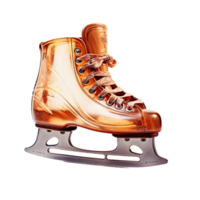 ai gegenereerd ijs skates Aan transparant achtergrond PNG beeld