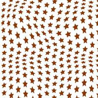 modern simple abstract seamlees dark brown color star distort wavy pattern art vector