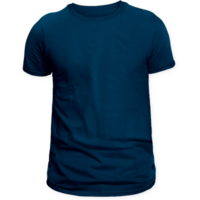 blaues T-Shirt isoliert png