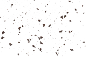 scattered rock particles and dust texture png