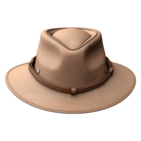 AI generated 3D Rendering of a Round Hat on Transparent Background - Ai Generated png