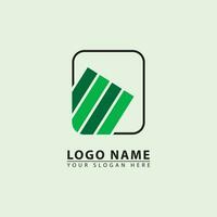 Company Investment Business Logo Vector. Financial company investment icon. vector
