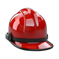 AI generated 3D Rendering of a Safety Helmet on Transparent Background - Ai Generated png