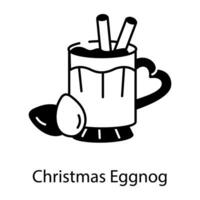 Christmas Event Linear Icon vector