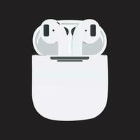 airpods vector illustration