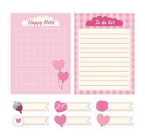 Cute Valentine Themed Art with simple color. Love Valentine Decoration vector design icon arts