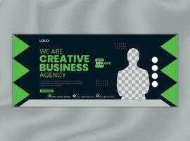 Modern Social Media Cover and Banner Design Template for Business Promotion vector