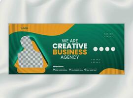 Modern Social Media Cover and Banner Design Template for Business Promotion vector