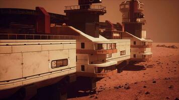 future of space exploration, a base on Mars video