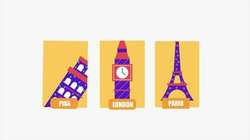 World Travel Agency Animation video