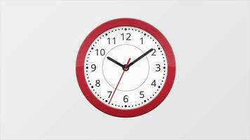 Wall Clock 2D Animation video