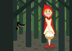 Red Riding Hood vector