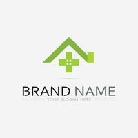 hospital and health care logo design vector cross logo design graphic