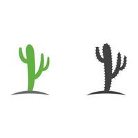 Cactus Icon design template vector