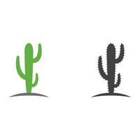 Cactus Icon design template vector