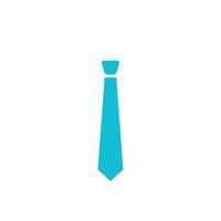 Man's tie, necktie icon. From blue icon set. vector