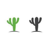 Cactus Icon design template vector