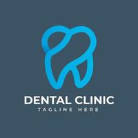 Dental care Clinic abstract vector logo template illustration