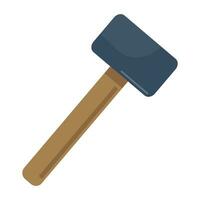 Vector illustration of a hammer