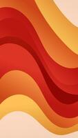 Abstract background white orange color with wavy lines and gradients is a versatile asset suitable for various design projects such as websites, presentations, print materials, social media posts vector