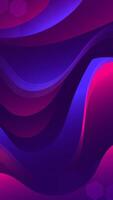 Abstract background purple blue color with wavy lines and gradients is a versatile asset suitable for various design projects such as websites, presentations, print materials, social media posts vector