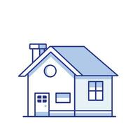 house building illustration vector