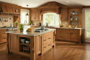 AI generated Craftsman Kitchen Styles. Pro Photo