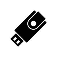 flash disk icon vector design template simple and clean