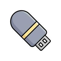 flash disk icon vector design template simple and clean