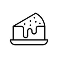 cake icon vector design template simple and clean