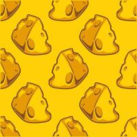 Triangular Cheese Pattern vector