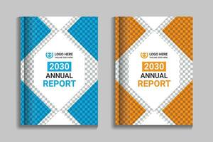 Corporate business annual report, brochure, flyer, catalog, leaflet, a4 cover layout design. Modern book cover presentation template vector
