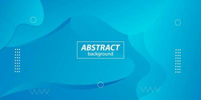 blue wave abstract background. Suitable for presentation design, websites, banner bases, wallpapers. vector