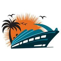 Cruise  vector graphic design illustrator