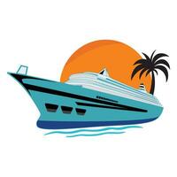 Cruise  vector graphic design illustrator