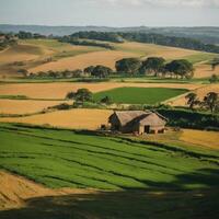 AI generated Soulful Serenity A Glimpse into African Rural Splendor photo