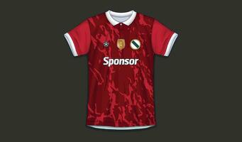 Free vector soccer jersey design for sublimation, sport t shirt design