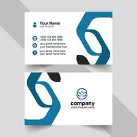 creative clean corporate card design vector